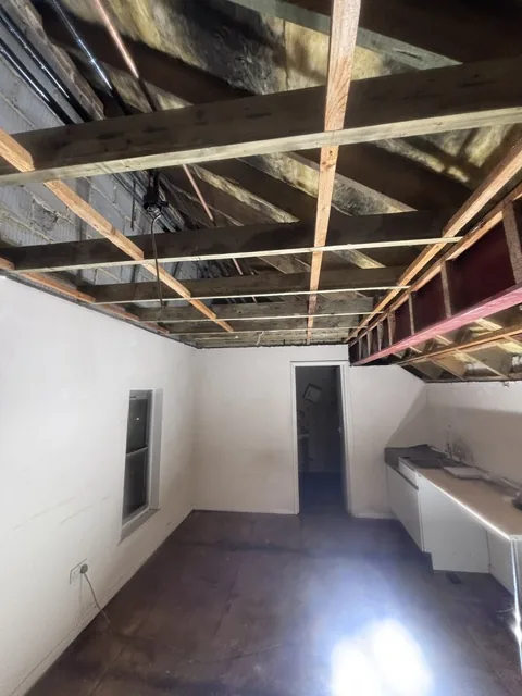 Controlled artex plasterboard strip-out in Grove Park