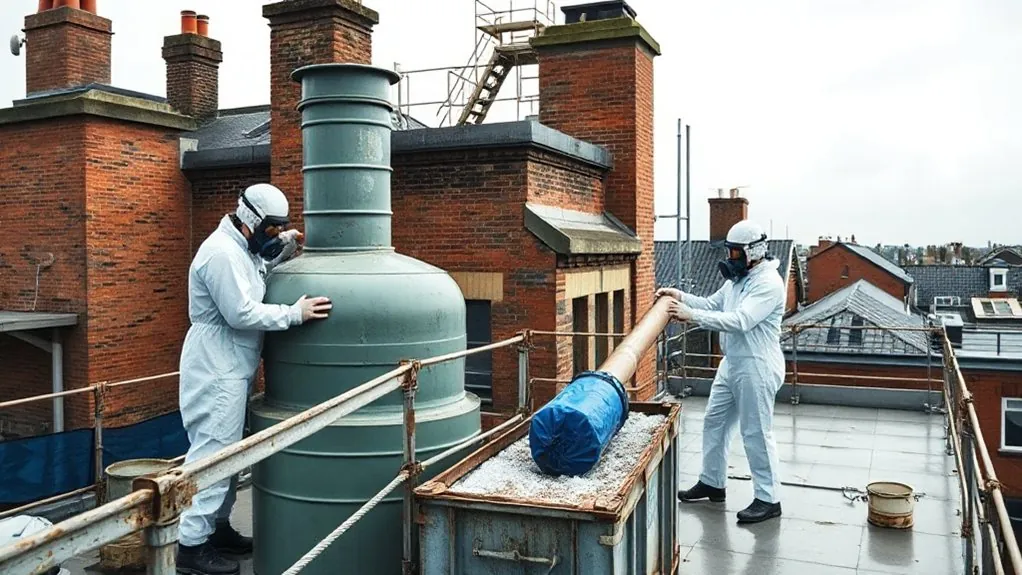 Water Tank & Flue Removal in Grove Park — HSE-licensed specialists